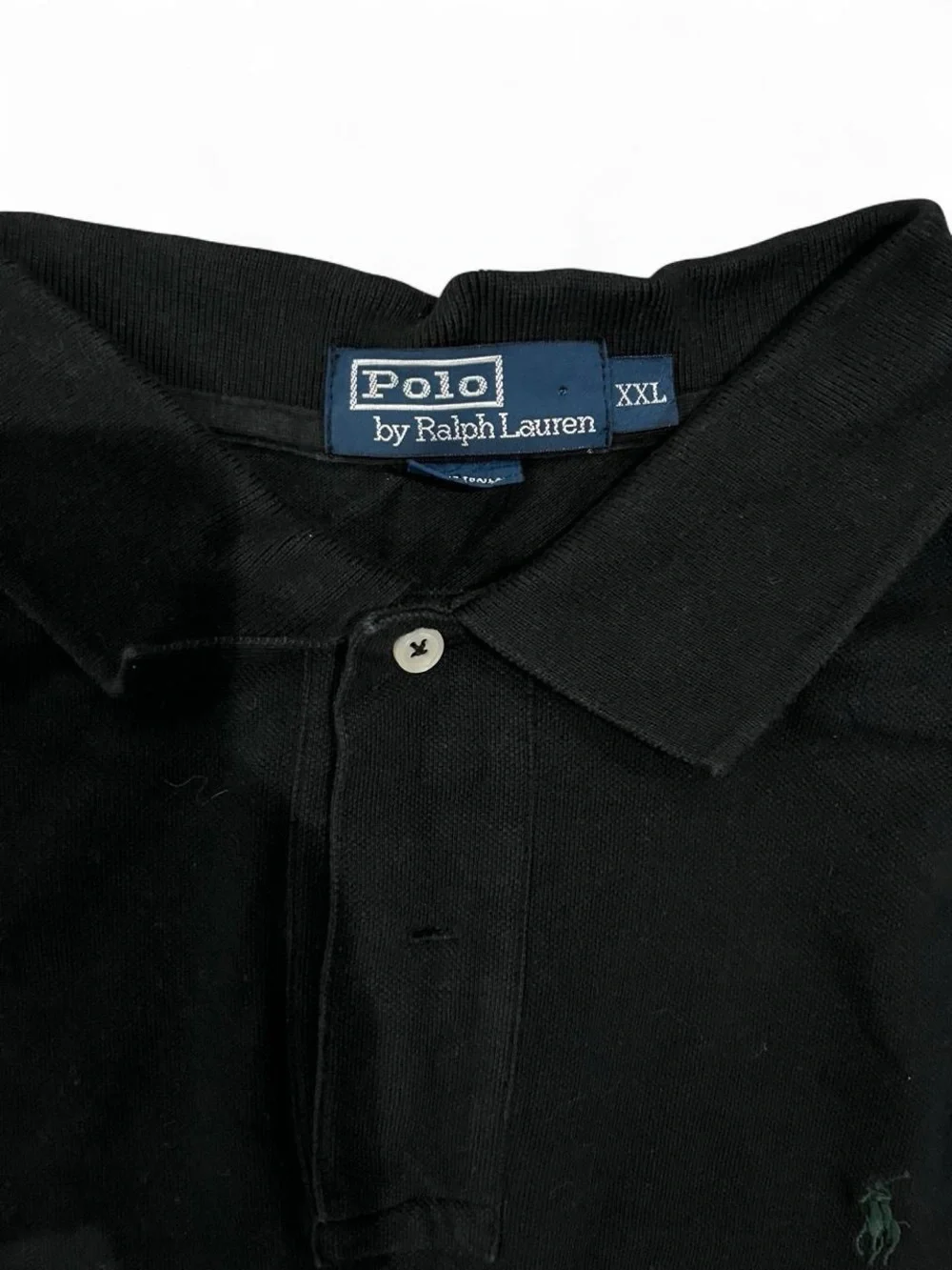 Ralph Lauren Black Short-Sleeve Polo Shirt